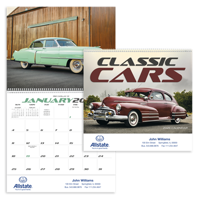 Classic Cars Calendar